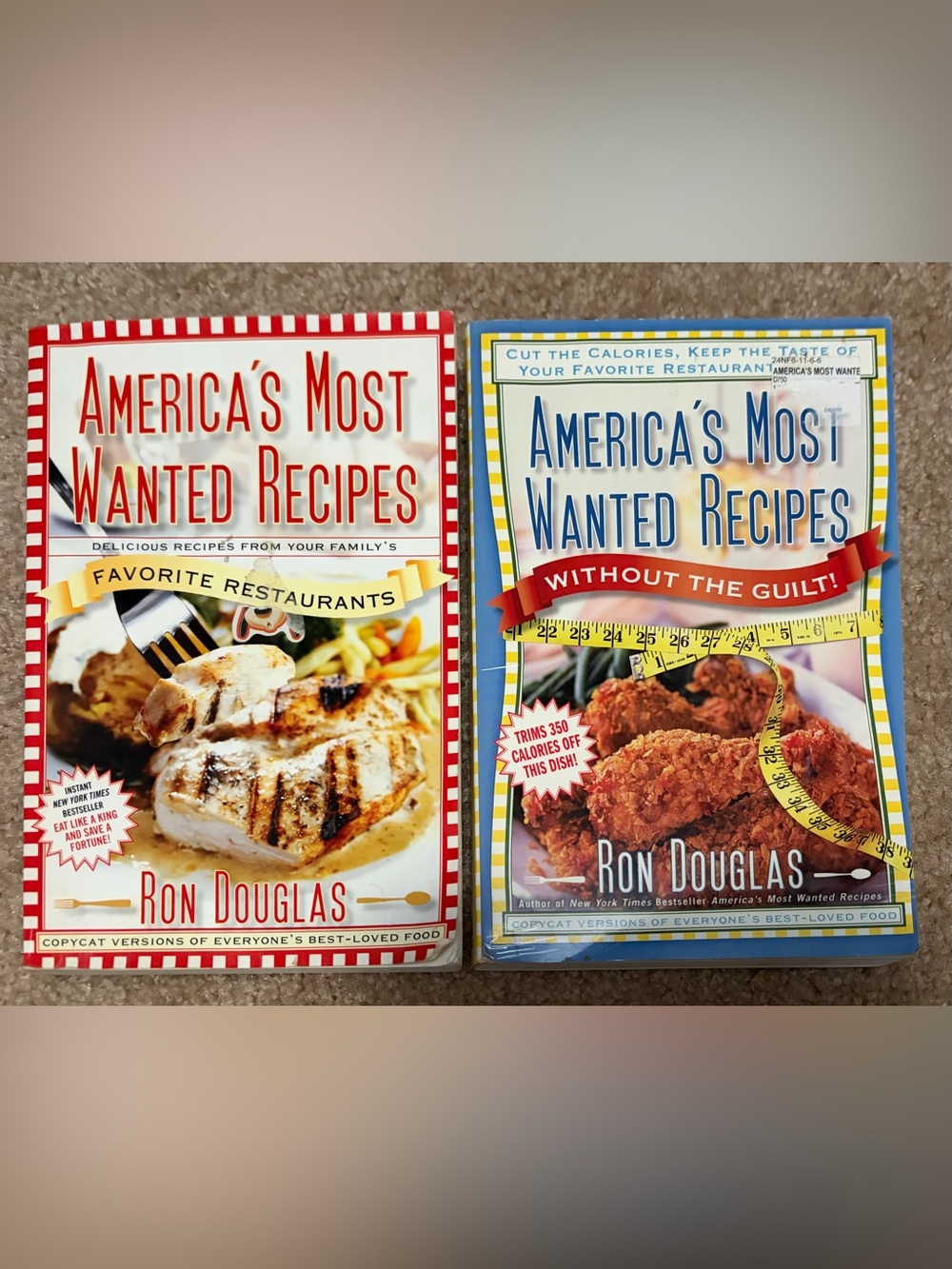 Americas Most Wanted Recipes - cookbook bundle